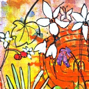 Patouiller, jouer et se révéler avec les techniques mixtes