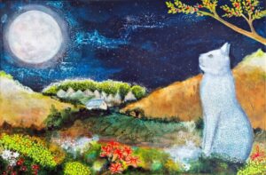 Dialogue avec la Lune - Emily Hawkes - 2022